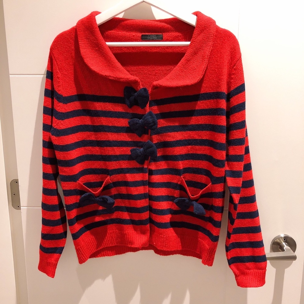 Bow tie cardigan
